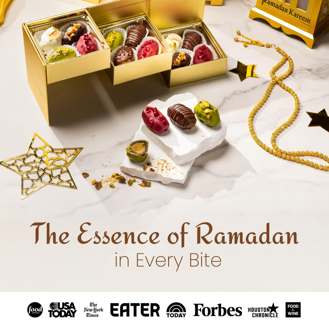 Cacao & Cardamom Ramadan chocolate gift advertisement