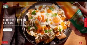 Melinda’s Shopify storefront with hot-sauce product photography, a shipping offer, and a shop button.